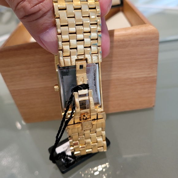 VINTAGE JACQUES LEMANS MEN'S WATCH AUTOMATIC G-182J GOLD PLATED. - Picture 3 of 9